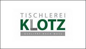 Unser Partner Tischlerei Klotz